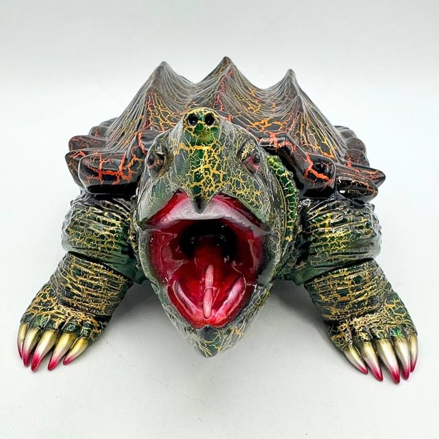 Amazon.co.jp: サンプラ ワニガメ BIGソフビフィギュア painted